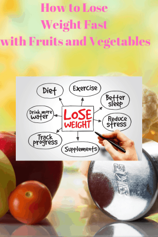 How to Lose Weight Fast with Fruits and Vegetables - Vegetarian Blog ...